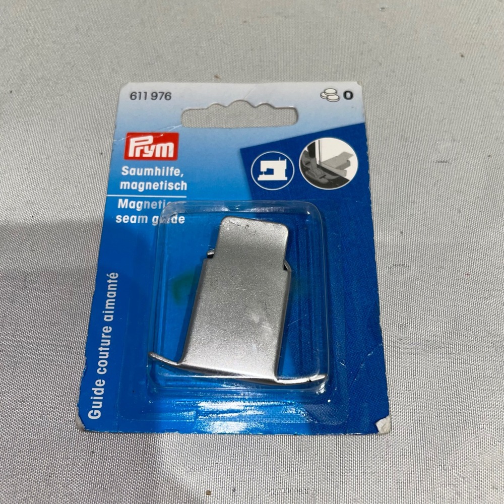 Prym Magnetic Seam Guide 611976 for Sewing Machines Straight Edge Hem Guide